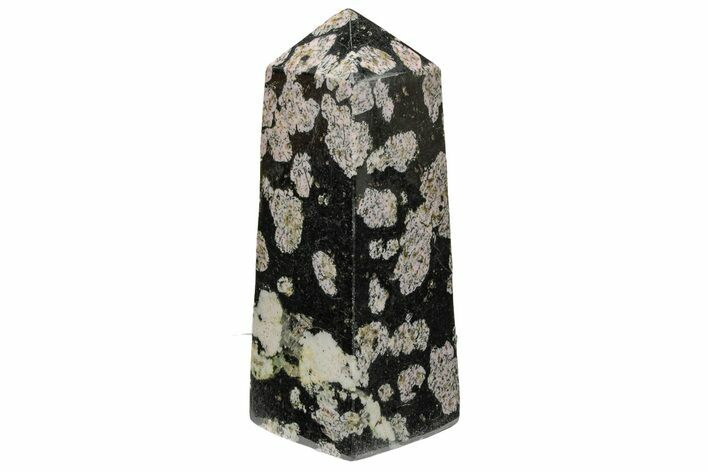 Polished Snowflake Stone Obelisk - Pakistan #237803